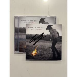 WARREN ZEIDERS Signed CD Autograph Pretty Little Poison Autographed #2